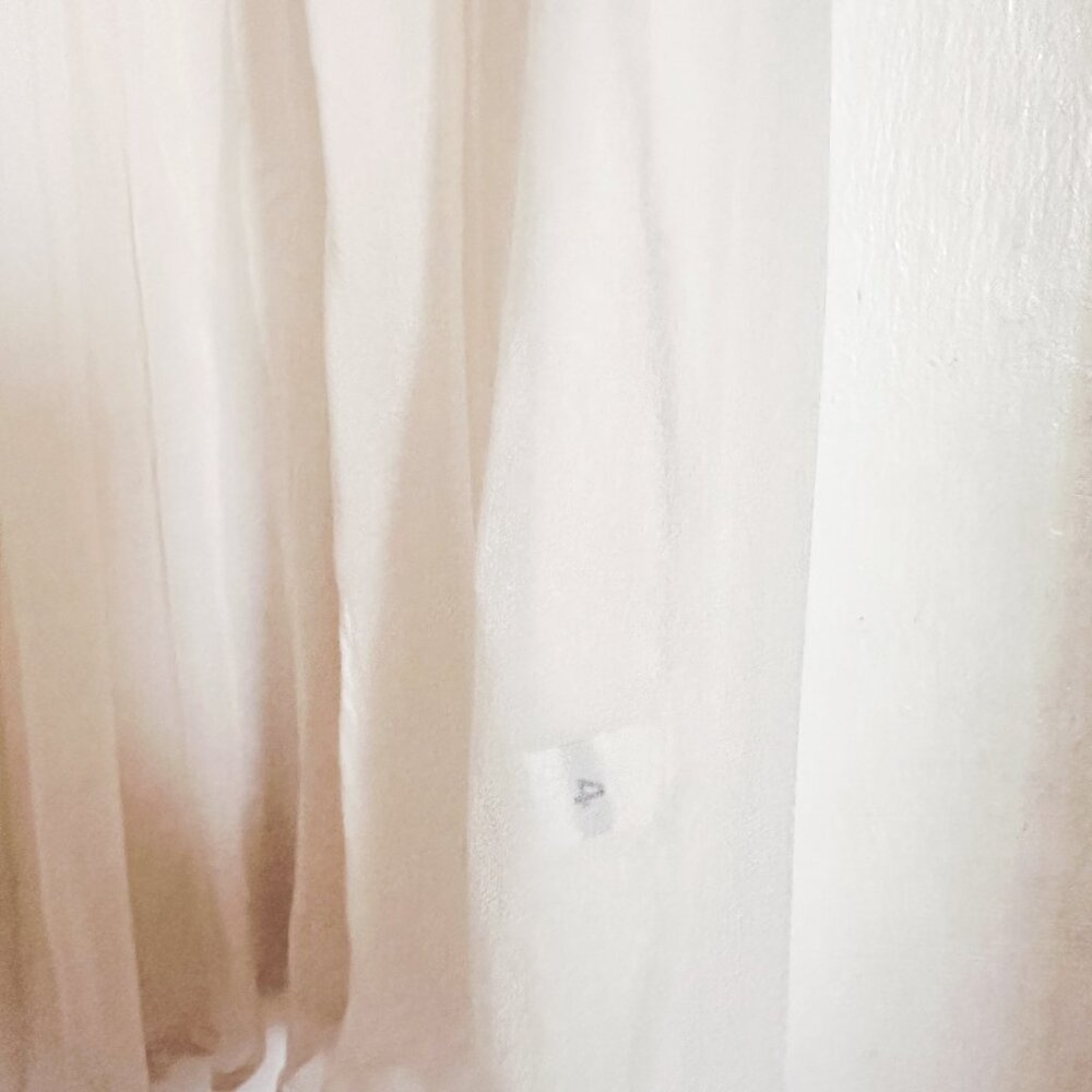 Maryam Nassir Zadeh White Sheer Culotte Shorts - Picture 4 of 4